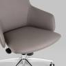 Кресло офисное TopChairs Bow серый