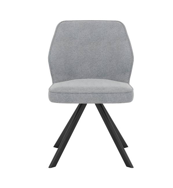 Стул DikLine 233 поворотный NS10 GREY, ножки черные