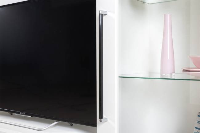 Набор мебели для Вашей гостиной комнаты Валенсия № 106 цвет белый шагрень