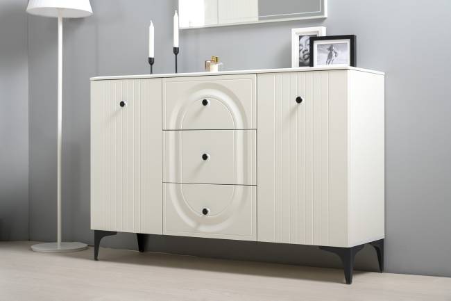 Набор мебели для Вашей гостиной комнаты Валенсия № 106 цвет белый шагрень