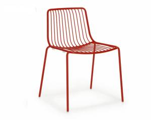 Стул металлический Nolita красный 550х535х770 мм