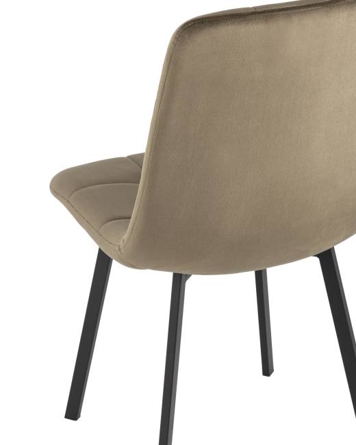 Стул Chilly велюр коричневый