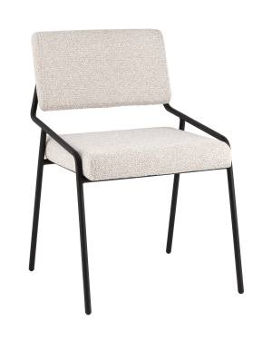 Стул Теллинг шенилл серо-бежевый