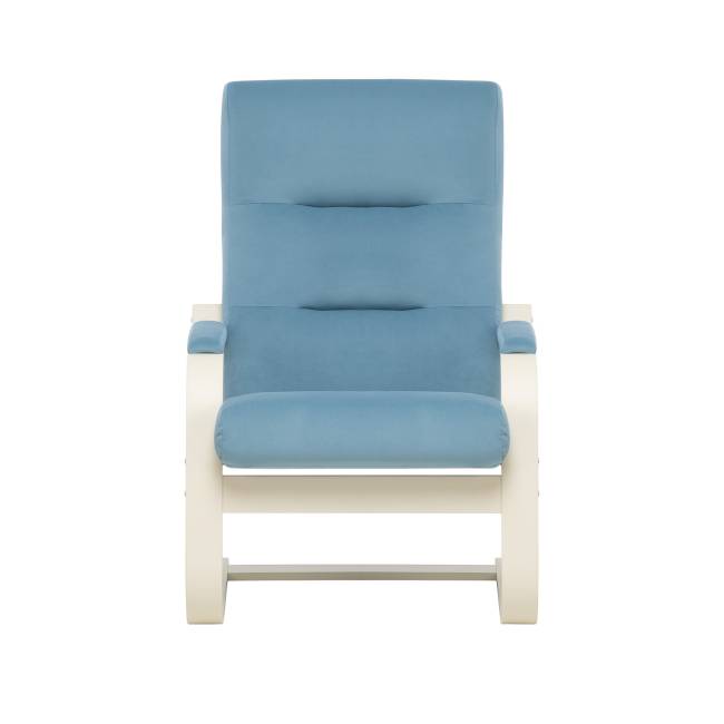 Кресло Leset Оскар Слоновая кость V47 синий