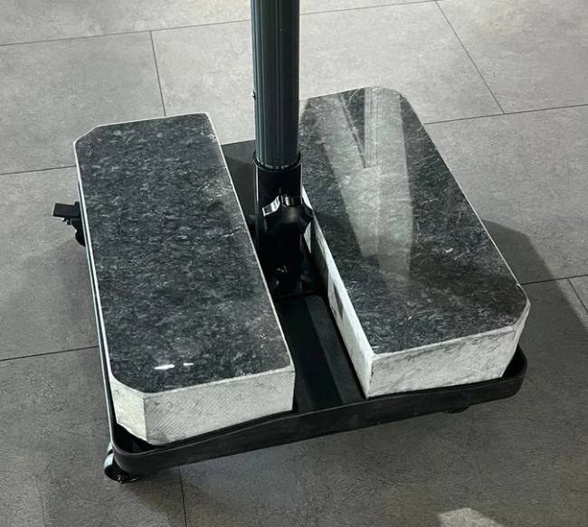 База утяжелительная Lux Avocado черный 500х500х60 мм