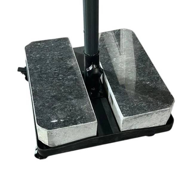 База утяжелительная Lux Avocado черный 500х500х60 мм