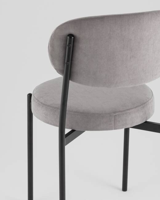 Стул Бриф Original велюр серый