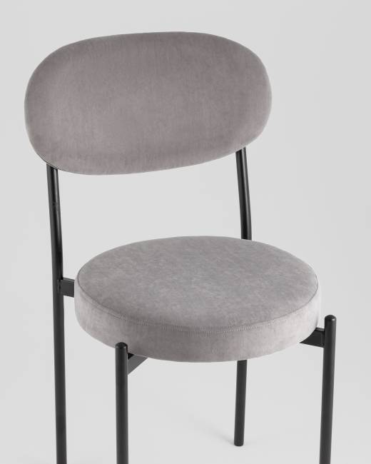 Стул Бриф Original велюр серый