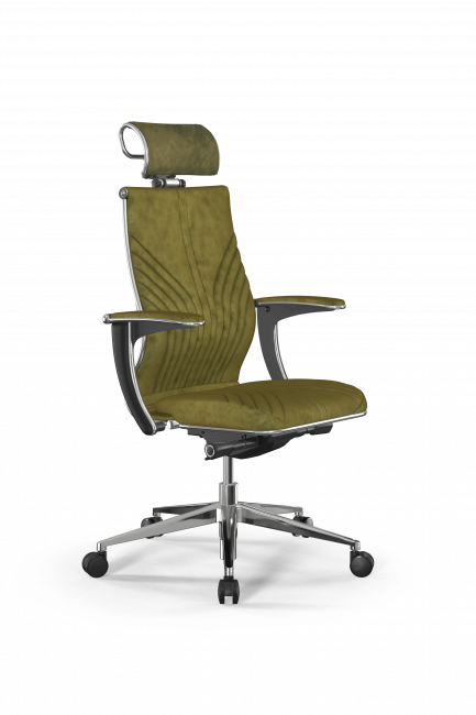 Кресло Samurai M3-13U - GoyaLE /Kc31/Wm31/U1mV-mL/H2cV-3D(M26.B32.G25.W03), оливковый