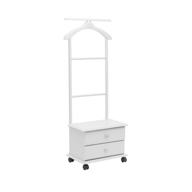 Вешалка напольная Leset Ричмонд Белый Чёрный