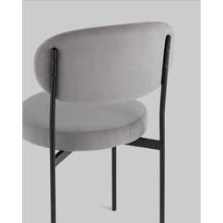 Стул Бриф DD велюр серый 4 шт.