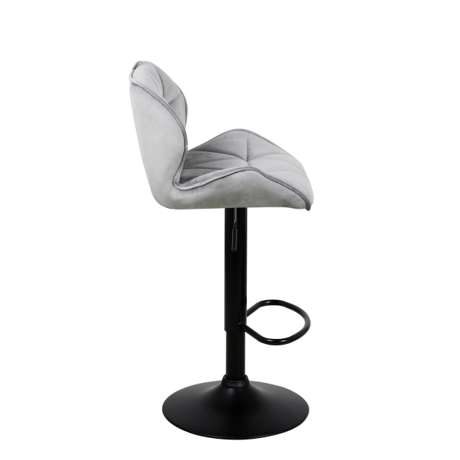 Барный стул "КРИСТАЛЛ" , светло-серый 