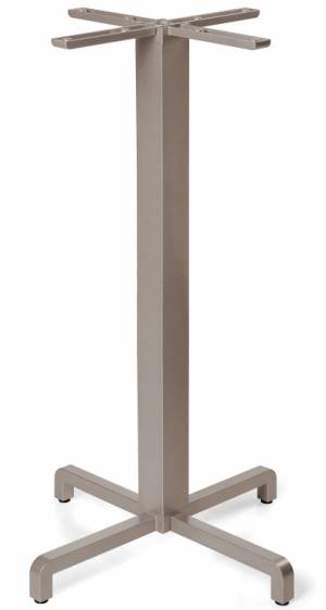 Подстолье металлическое барное Fiore High Special тортора 475х475х1070 мм