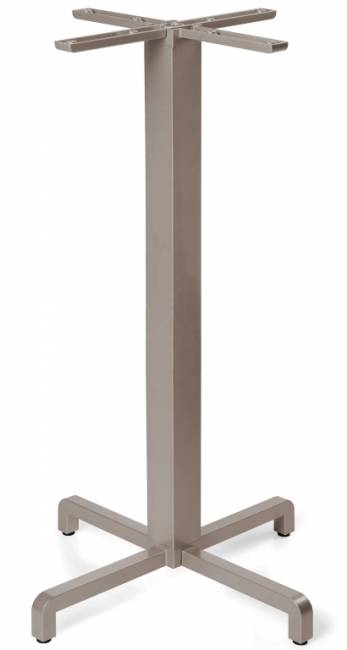 Подстолье металлическое барное Fiore High Special тортора 475х475х1070 мм