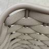 Кресло плетеное с подушками Torino тортора 580х570х790 мм