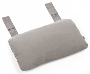 Подушка-подголовник для лаунж кресла Folio серый 465х290х70 мм