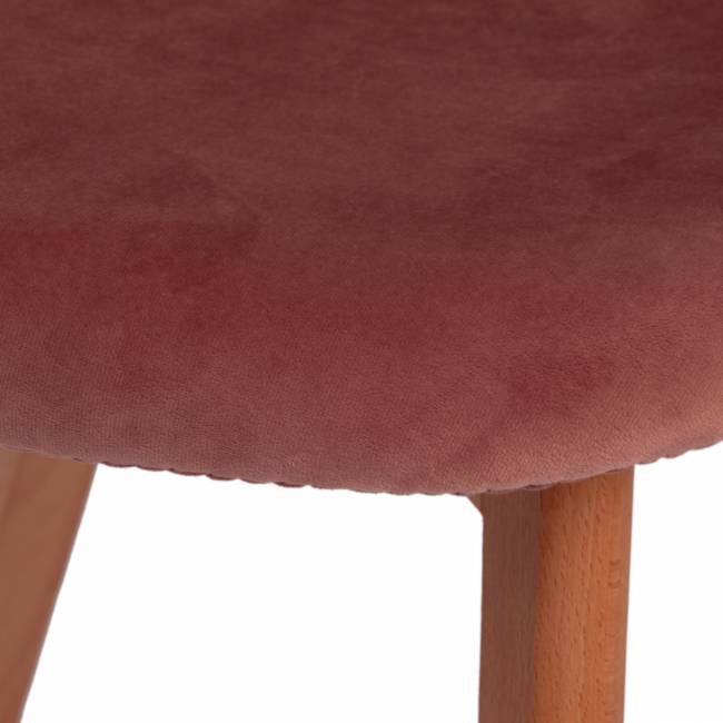 Стул CINDY SOFT (mod. C1021F1) / 1 шт. в упаковке вельвет/дерево бук, 53 х 45 х 81 см , коралловый (HLR 44)/натуральный коралловый (HLR 44)/натуральный вельвет/дерево бук Стул CINDY SOFT (mod. C1021F1) / 1 шт. в упаковке вельвет/дерево бук, 53 х 45 х 81 см , коралловый (HLR 44)/натуральный коралловый (HLR 44)/натуральный вельвет/дерево бук