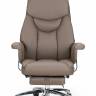 Кресло офисное / Парламент / серо коричневый экокожа Кресло офисное / Парламент / серо коричневый экокожа