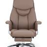 Кресло офисное / Парламент / серо коричневый экокожа Кресло офисное / Парламент / серо коричневый экокожа