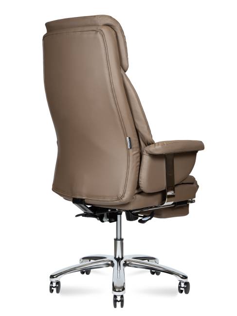 Кресло офисное / Парламент / серо коричневый экокожа Кресло офисное / Парламент / серо коричневый экокожа