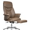 Кресло офисное / Парламент / серо коричневый экокожа Кресло офисное / Парламент / серо коричневый экокожа