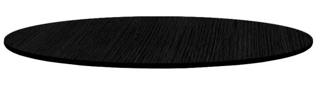 Столешница круглая Solid Compact Ø1190 черное дерево Ø1190х12 мм