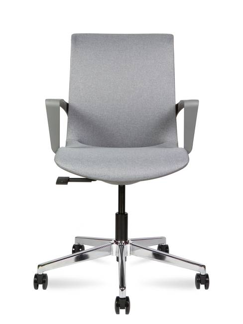 Кресло офисное / Некст  / серая ткань / темно-серый пластик