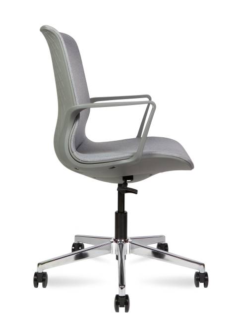 Кресло офисное / Некст  / серая ткань / темно-серый пластик