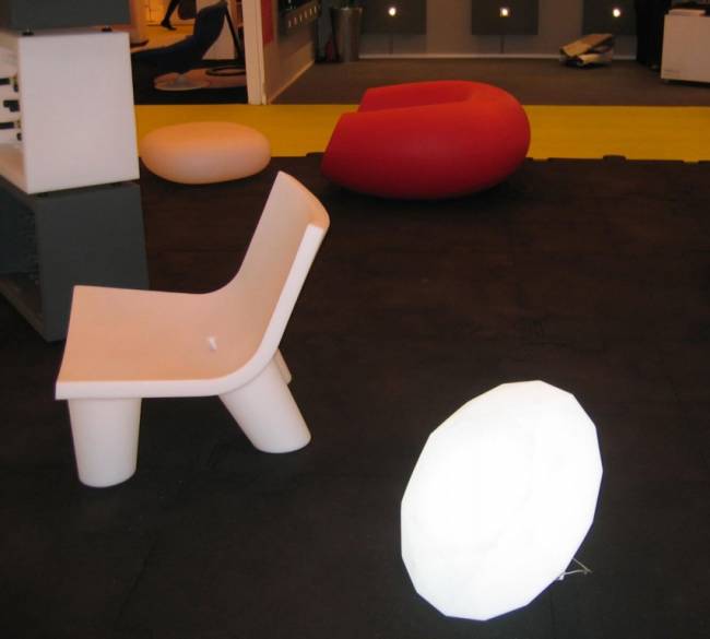 Светильник пластиковый напольный Bijoux Lighting 430х600х430 мм