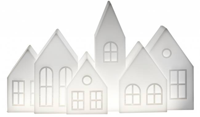 Светильник пластиковый настольный Kuusi Cold Lighting LED белый 735х210х430 мм