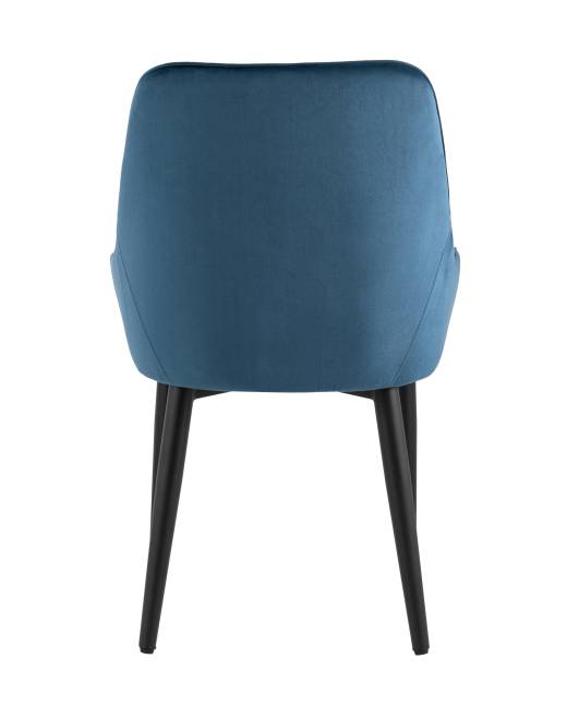 Стул Диана велюр сине-зеленый 4 шт