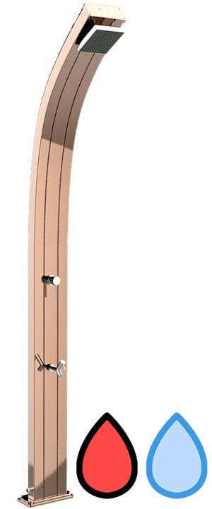 Душ уличный Spring A 125 TL 120х260х2260 мм