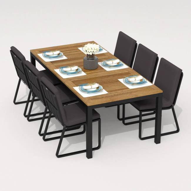 Стул GIRA антрацит - каркас карбон