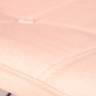 Стул обеденный DOBRIN BENNET, ножки светлый бук, пудрово-розовый велюр (HLR-39)