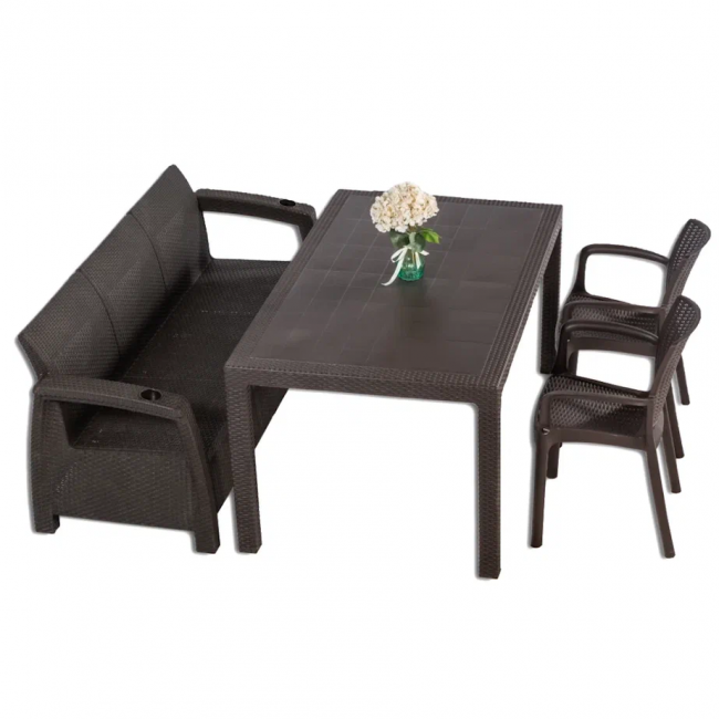 Комплект мебели YALTA BIG FAMILY 2 CHAIR Комплект мебели YALTA BIG FAMILY 2 CHAIR