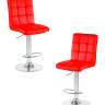 Набор 2 шт Стул барный DOBRIN KRUGER, красный