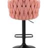 Набор 2 шт Стул барный DOBRIN LEON, розовая ткань (LAR 275-10)