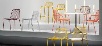 Стул металлический Nolita терракотовый 550х535х770 мм