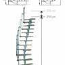 Модульная лестница Twister