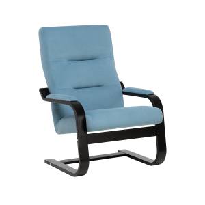 Кресло Leset Оскар Венге V47 синий