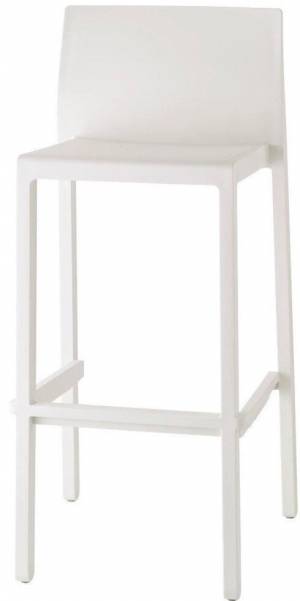 Стул барный пластиковый Kate лен 475х475х975 мм