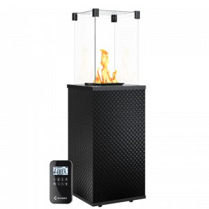 Нагреватель газовый PATIO/G31/37MBAR/CZ/P - черное стекло, тиснение, пульт