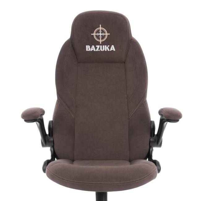 Кресло BAZUKA metalBL велюр, коричневый, 6 коричневый велюр Кресло BAZUKA metalBL велюр, коричневый, 6 коричневый велюр