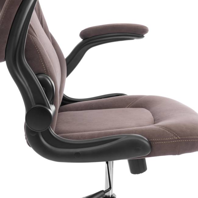 Кресло BAZUKA metalBL велюр, коричневый, 6 коричневый велюр Кресло BAZUKA metalBL велюр, коричневый, 6 коричневый велюр