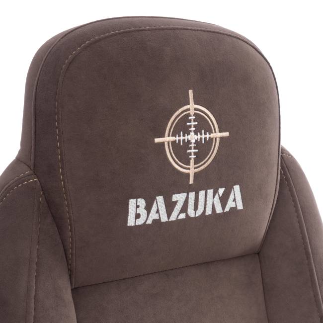 Кресло BAZUKA metalBL велюр, коричневый, 6 коричневый велюр Кресло BAZUKA metalBL велюр, коричневый, 6 коричневый велюр