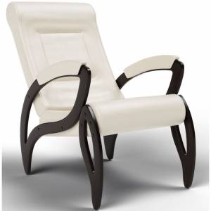 Кресло для отдыха Зельден, экокожа крем