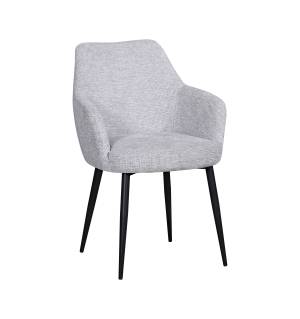 Стул обеденный Katys светло-серый рогожка