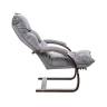 Кресло-трансформер Leset Монако Орех текстура Malmo 90 (серый)
