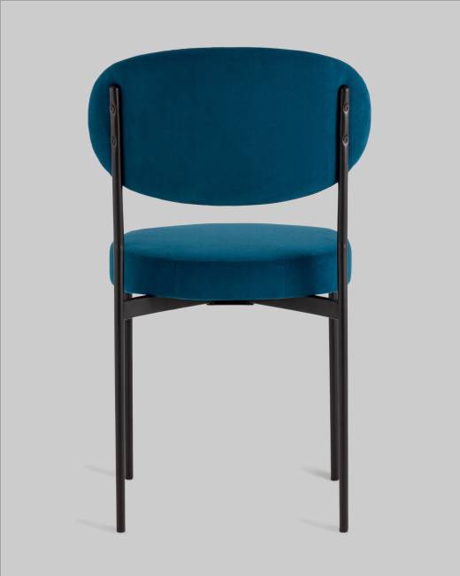 Стул Бриф DD велюр синий 4 шт.