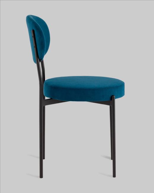 Стул Бриф DD велюр синий 4 шт.